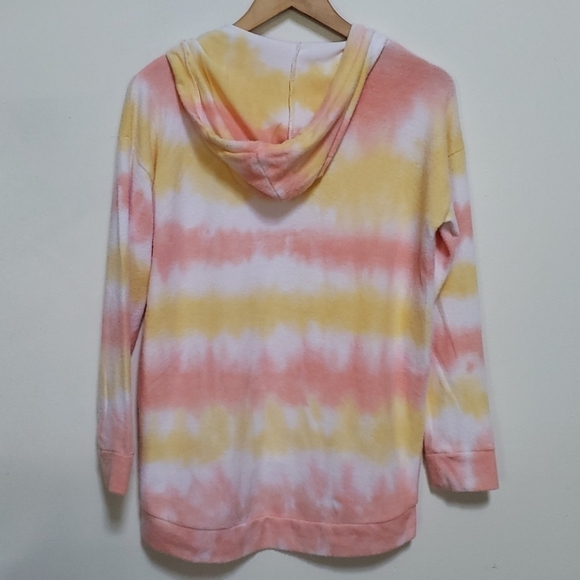 Theo & Spence Tie Dye Pullover Hoodie Sz S NWT - Picture 2 of 7